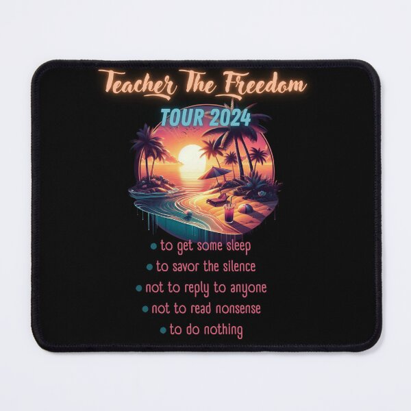 Item preview, Teacher The Freedom Tour 2024 designed and sold by illustroVibe.