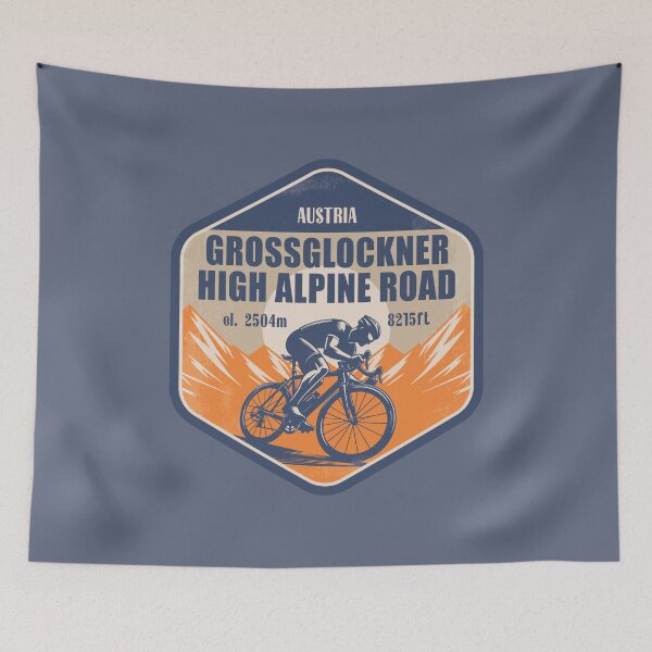 Item preview, Grossglockner High Alpine Road Austria Cycling Mountain Design designed and sold by CynthiaGraphics.