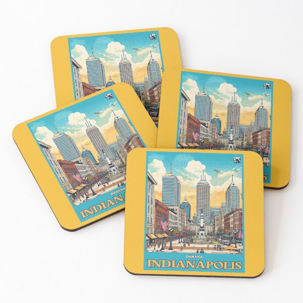 Item preview, Indianapolis, Indiana designed and sold by cloudland.