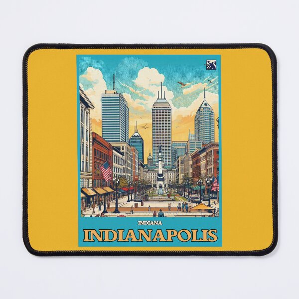 Aperçu de l'œuvre Indianapolis, Indiana créée et vendue par cloudland.