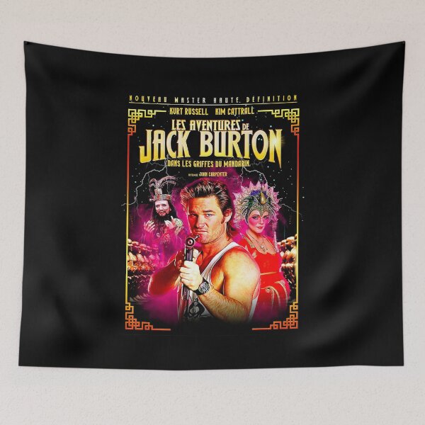 Aperçu de l'œuvre Jack Burton Affiche De Film Français Dks créée et vendue par Alema Art.