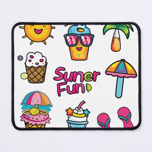 Item preview, Summer Fun Sticker Collection: Bring the Sunshine Anywhere! designed and sold by Graphics-101.