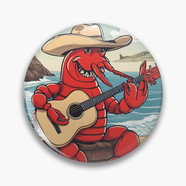 Item preview, Country rock lobster, playing Seaside designed and sold by CatsArtStore.