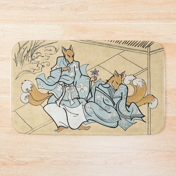 Item preview, Kitsune Lovers designed and sold by FlutterKatArts.