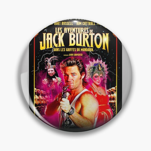 Item preview, Jack Burton French Movie Poster Lts designed and sold by Alema Art.