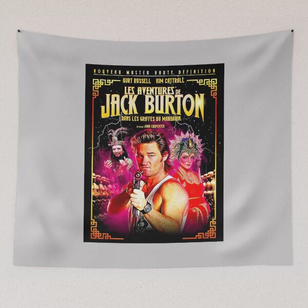Item preview, Jack Burton French Movie Poster Lts designed and sold by Alema Art.