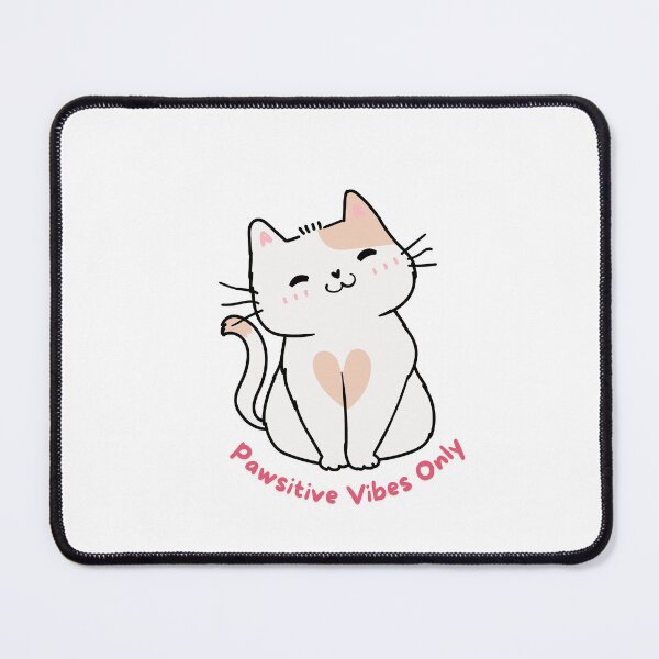 Item preview, Pawsitive Vibes Only | Cat Lovers | Cat Mom | Cat Dad designed and sold by PrintEveryday.