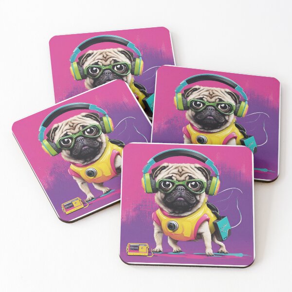 Item preview, Neon Lights and Puggy Nights designed and sold by FitEnvy.