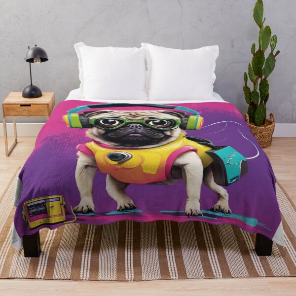 Item preview, Neon Lights and Puggy Nights designed and sold by FitEnvy.