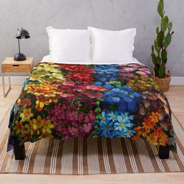 Item preview, Vibrant Artificial Flower Arrangement Displayed in a Market Stall designed and sold by brandway.