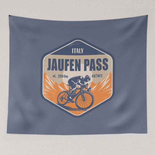 Item preview, Jaufen Pass (Jaufenpass) Italy Cycling Mountain Design designed and sold by CynthiaGraphics.