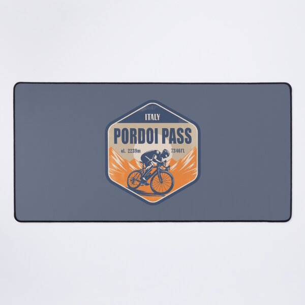Item preview, Pordoi Pass (Passo Pordoi) Italy Cycling Mountain Design designed and sold by CynthiaGraphics.