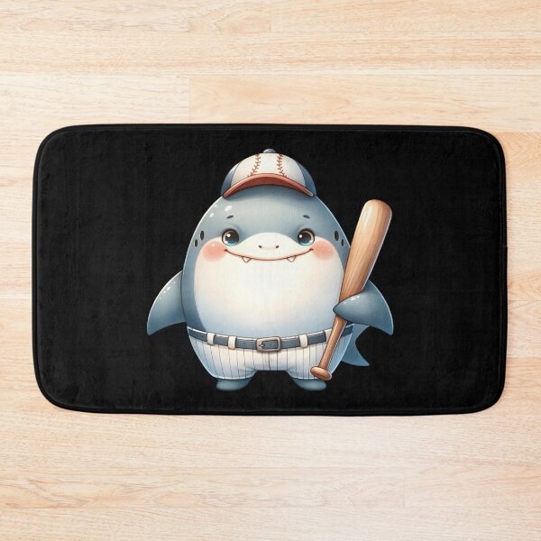 Item preview, Funny animals. Baseball graphics with a shark designed and sold by BanShopDG.
