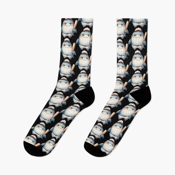 Item preview, Funny animals. Baseball graphics with a shark designed and sold by BanShopDG.