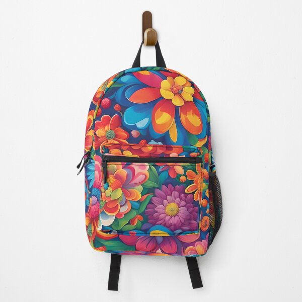 Item preview, Bright groovy flowers! designed and sold by Ilikeiwantilove.