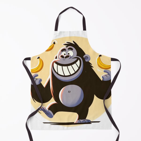 Item preview, Banana Juggler: Fun Gorilla Sticker designed and sold by DDDesigns24.