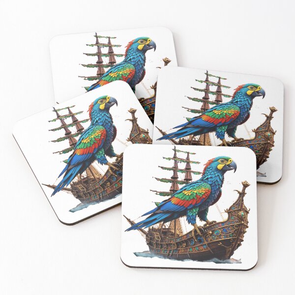 Item preview, Pirate Parrow. Repeat and repeat again media networks designed and sold by luiddesigns.