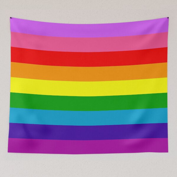 Item preview, 9-Striped Rainbow Pride Flag designed and sold by TymasterXtreme.