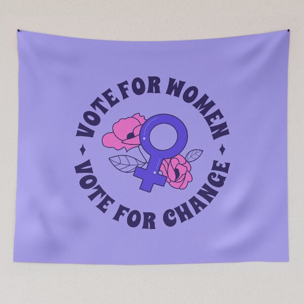 Item preview, Elections - Vote For Women, Vote For Change V designed and sold by Lemon Pepper.