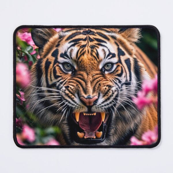 Item preview, Beautiful Wild Tiger In The Garden designed and sold by Ranzou-Art.