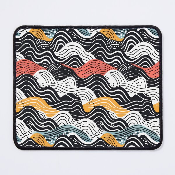 Item preview, Pattern With Wave Motifs #2 designed and sold by kuralesya.