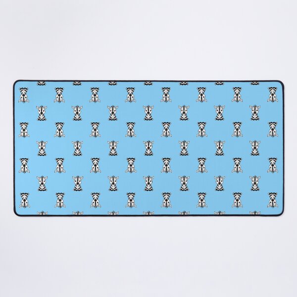 Item preview, Adorable Sitting Baby Zebra Illustrated Pattern With Baby Boy Blue Color, Safari Animal Design designed and sold by StickerinoShop.