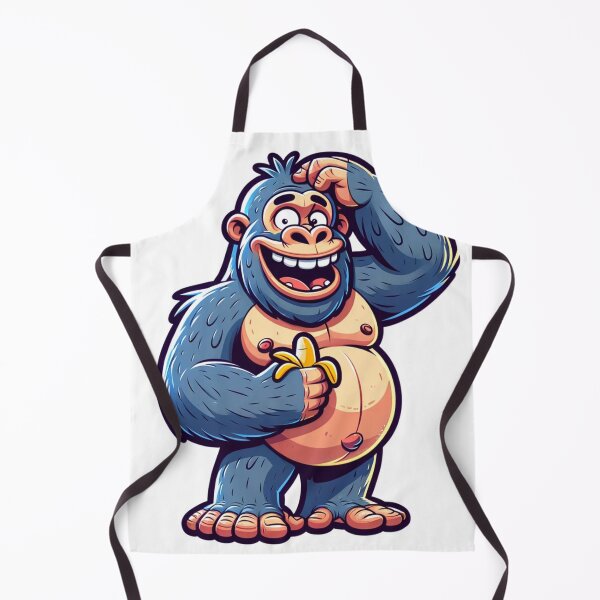 Item preview, Banana Buddy: Playful Gorilla Sticker designed and sold by DDDesigns24.