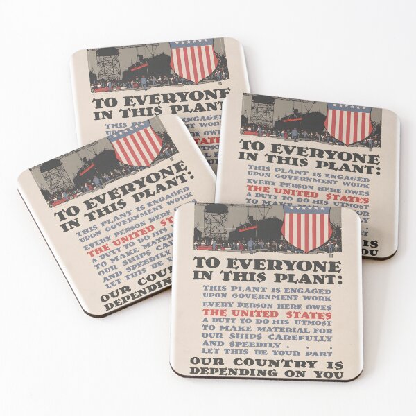Item preview, War Effort Poster:Emergency Fleet Corporation designed and sold by OwlWorks.