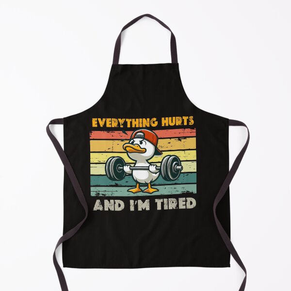 Item preview, Everything Hurts And I'm Tired Duck designed and sold by AxelBrook.