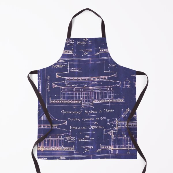 Item preview,  Korean Pavillion Blueprint for the Paris Exhibition of 1900  designed and sold by SeoulJourner.