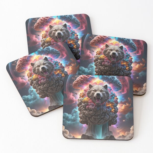 Item preview, Wolf Galaxy explosion 4199 designed and sold by NikaLim.