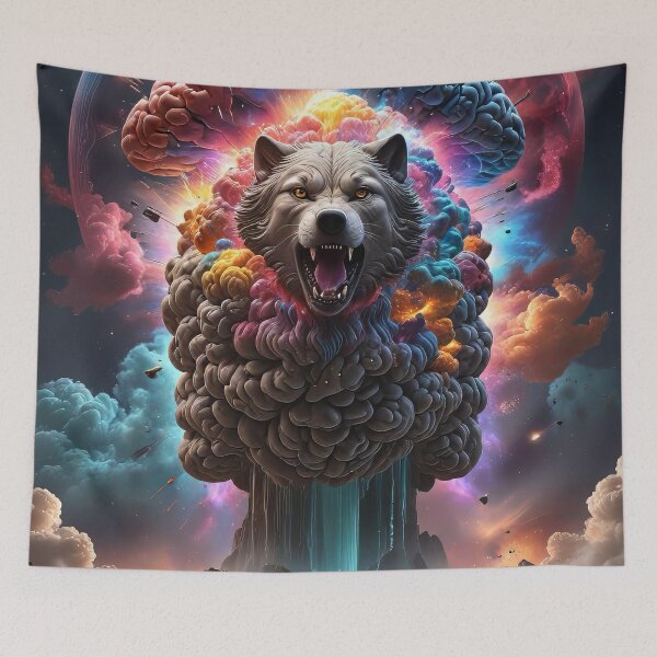 Item preview, Wolf Galaxy explosion 4199 designed and sold by NikaLim.