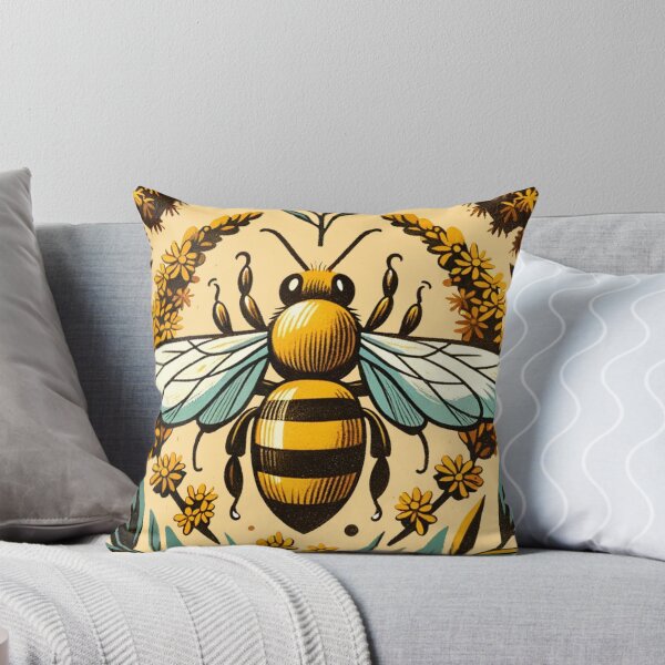 Item preview, Goldenrod Honeybee  designed and sold by FrictionMaxxing.