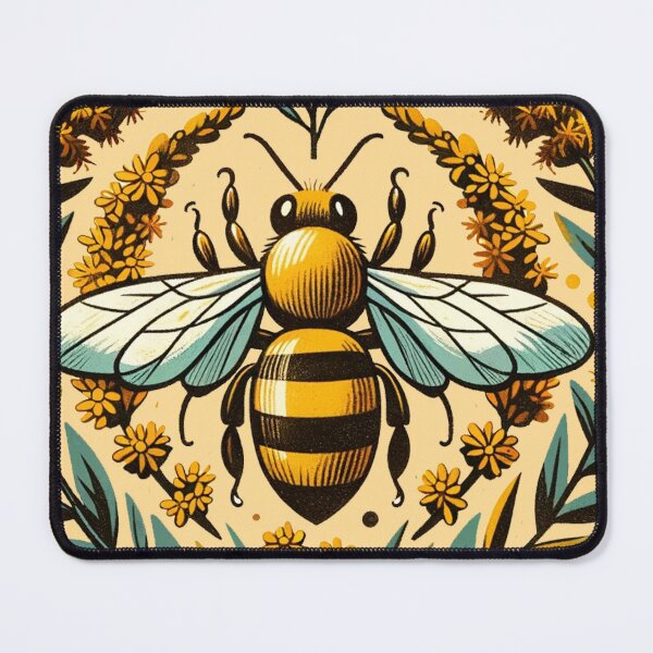 Item preview, Goldenrod Honeybee designed and sold by FrictionMaxxing.