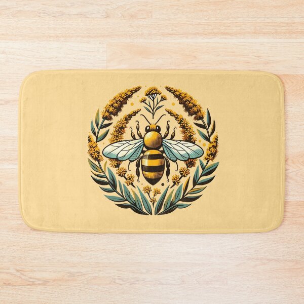 Item preview, Goldenrod Honeybee  designed and sold by FrictionMaxxing.