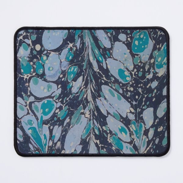 Item preview, Vintage Marbled Blue Book Endpaper designed and sold by newnouveau.