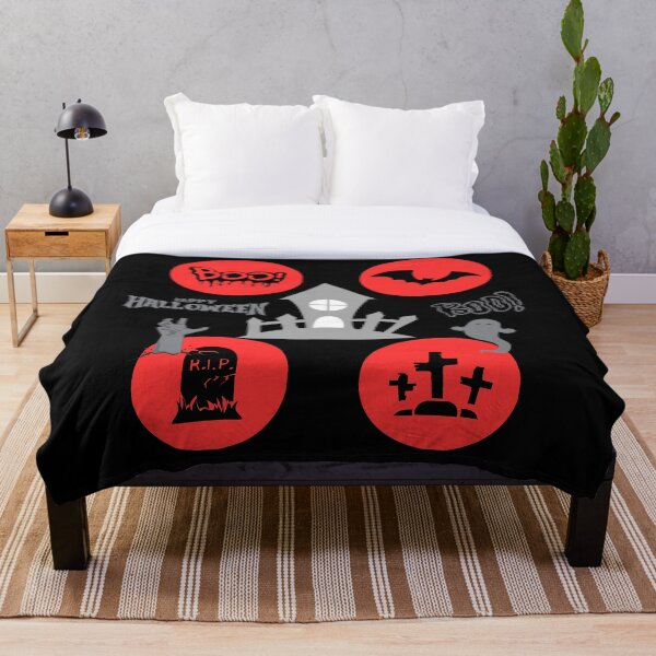 Item preview, Halloween cemetery designed and sold by MargoMalej.