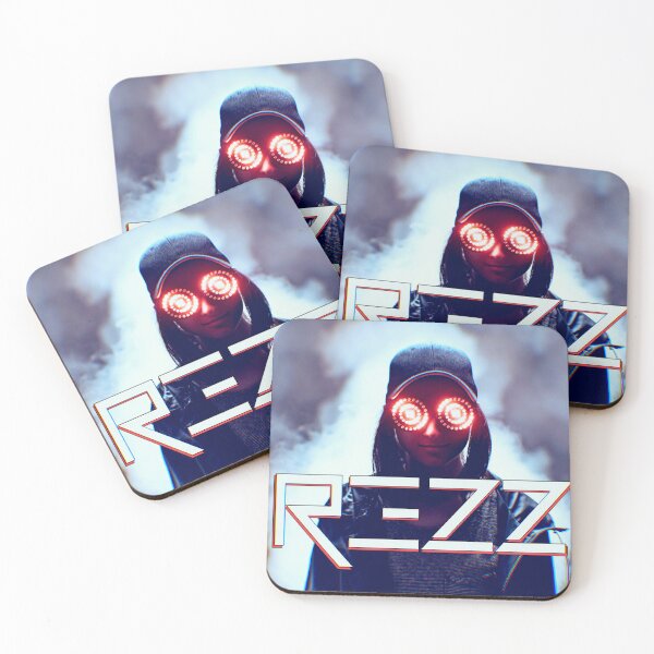 Item preview, REZZ w glasses, logo, smoke designed and sold by candiekain.