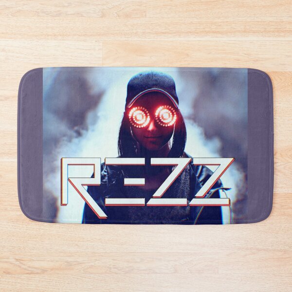 Item preview, REZZ w glasses, logo, smoke designed and sold by candiekain.