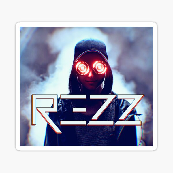 Item preview, REZZ mit Brille, Logo, Rauch designed and sold by candiekain.
