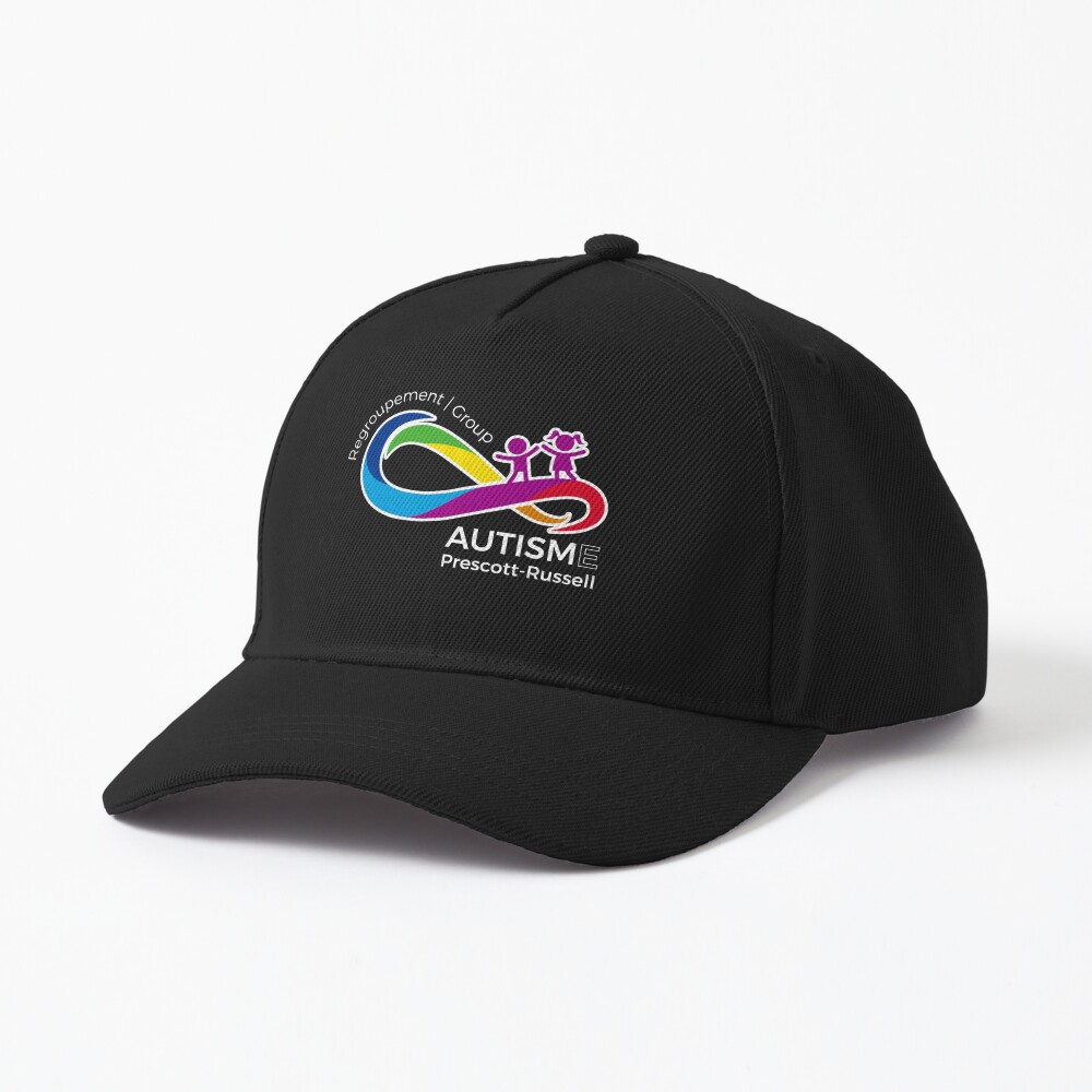 Aperçu de l'œuvre Casquette de baseball créée et vendue par AutismePR.