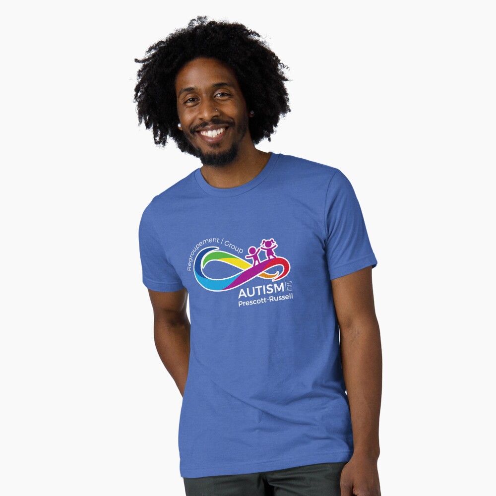 Aperçu de l'œuvre T-shirt chiné créée et vendue par AutismePR.