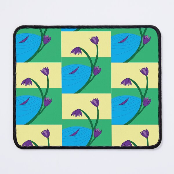 Item preview, Blooming flower and water ripples  designed and sold by Arktely.