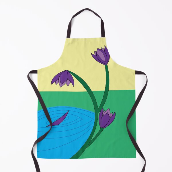 Item preview, Blooming flower and water ripples designed and sold by Arktely.