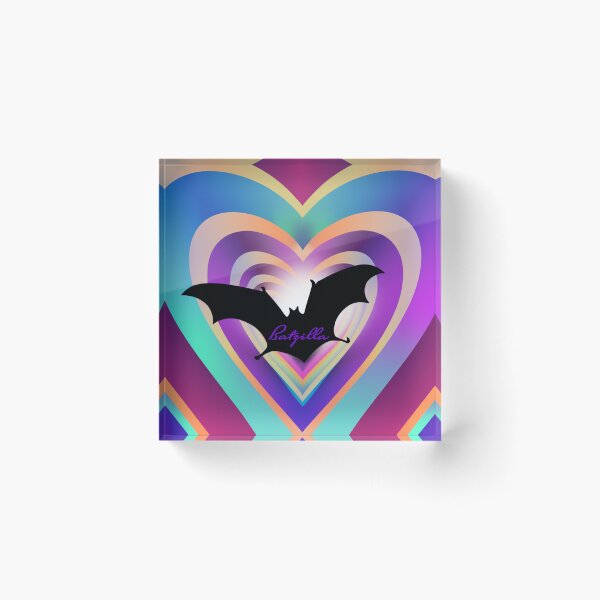 Item preview, Batzilla - BatHeart designed and sold by batzilla.