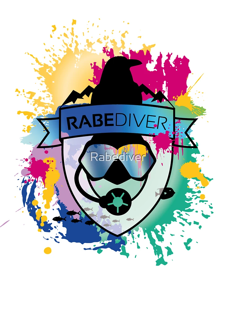 Thumbnail 4 of 4, Boxy T-Shirt, Splash Rabediver designed and sold by Rabediver.