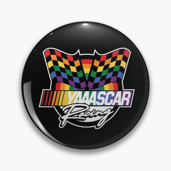 Item preview, NASCAR LGBTQ+ Pride Racing YAAASCAR Design designed and sold by MainEventMedia.