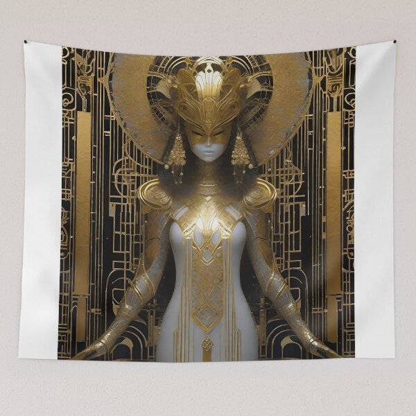 Item preview, Geisha Gustav Klimt 1266 designed and sold by NikaLim.
