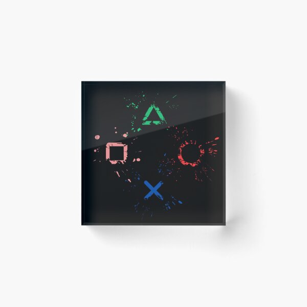 Item preview, Worn PlayStation Buttons designed and sold by DaleHall.