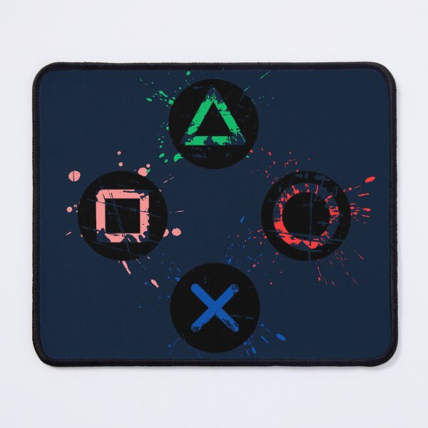 Item preview, Worn PlayStation Buttons designed and sold by DaleHall.